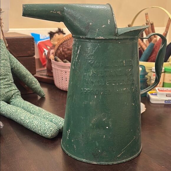 Vintage Green Metal valvoline Can - Picture 1 of 7